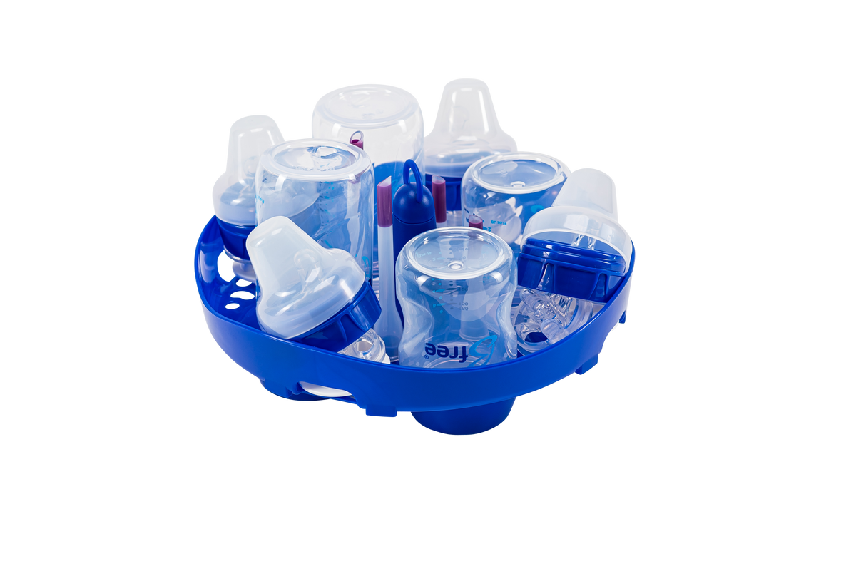 4 בקבוקים + מגש ייבוש לבקבוקים