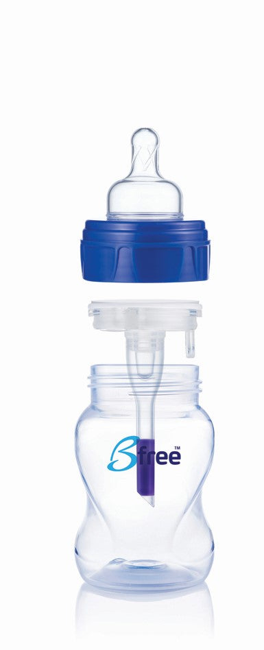 בקבוק האכלה בטיחותי לתינוק classic אנטי קוליק וגזים 160 מ"ל