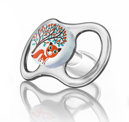 זוג מוצצים 4+ חודשים בנות - פטמה גדולה